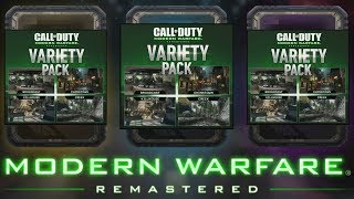 Variety Map Pack - CoD:MWR Rare Supply Drop Opening (10 Crates)