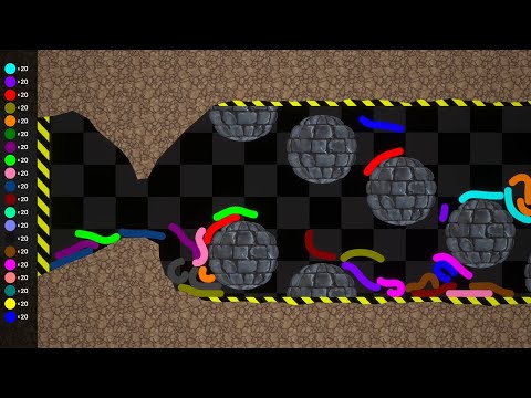 Shutter Crush Survival Worm Race + Proliferation