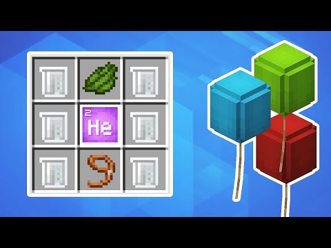 Learn With Minecraft Education - How To Craft Balloons - 1 MINUTE MINECRAFT RECIPES