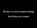 Rise Against - Behind Closed Doors [Lyrics] HD