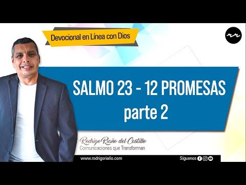 PSALM 23:12 PROMISES Part 2 📺 Our devotional today