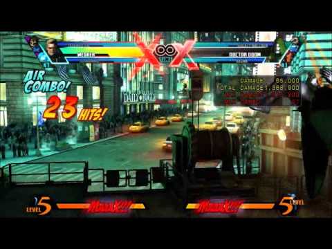 UMVC3: Wesker XF3 Madness