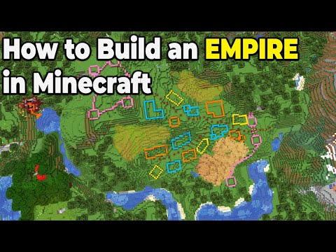 How to BUILD an EMPIRE in Minecraft Survival