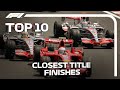 Top 10 Closest Title Finishes