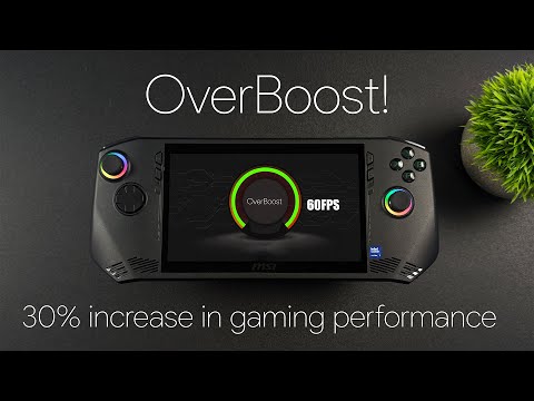 Overboost on The MSI Claw Works But is it Enough? 30% Better Performance