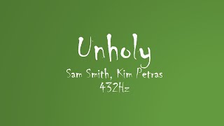 Download lagu Sam Smith, Kim Petras - Unholy (432Hz Audio) mp3