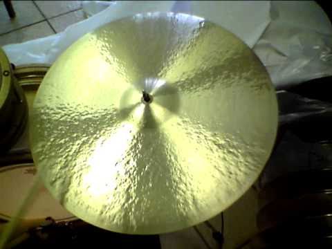 22" Half Turk, 2231g   Hand hammered cymbals from turkish b20 bronze by Craig Lauritsen
