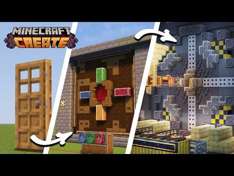 Increasingly OVERENGINEERED Create mod doors to make your brain hurt