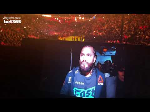 JORGE MASVIDAL WALKOUT - UFC 244