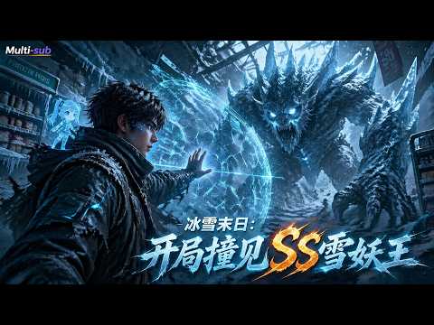 【AI Anime】💥💥💥2053全球冰封！零下50度异兽横行，我快饿死时竟觉醒机械萝莉系统？《冰雪末日：开局撞见SS雪妖王》| Multi sub #次元动漫 #破界 #動漫