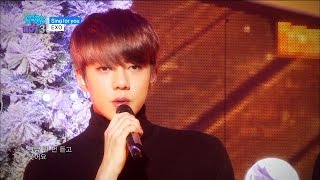 【TVPP】EXO – Sing For You, 엑소 – 싱 포 유 @ Comeback stage,  Show! Music Core Live