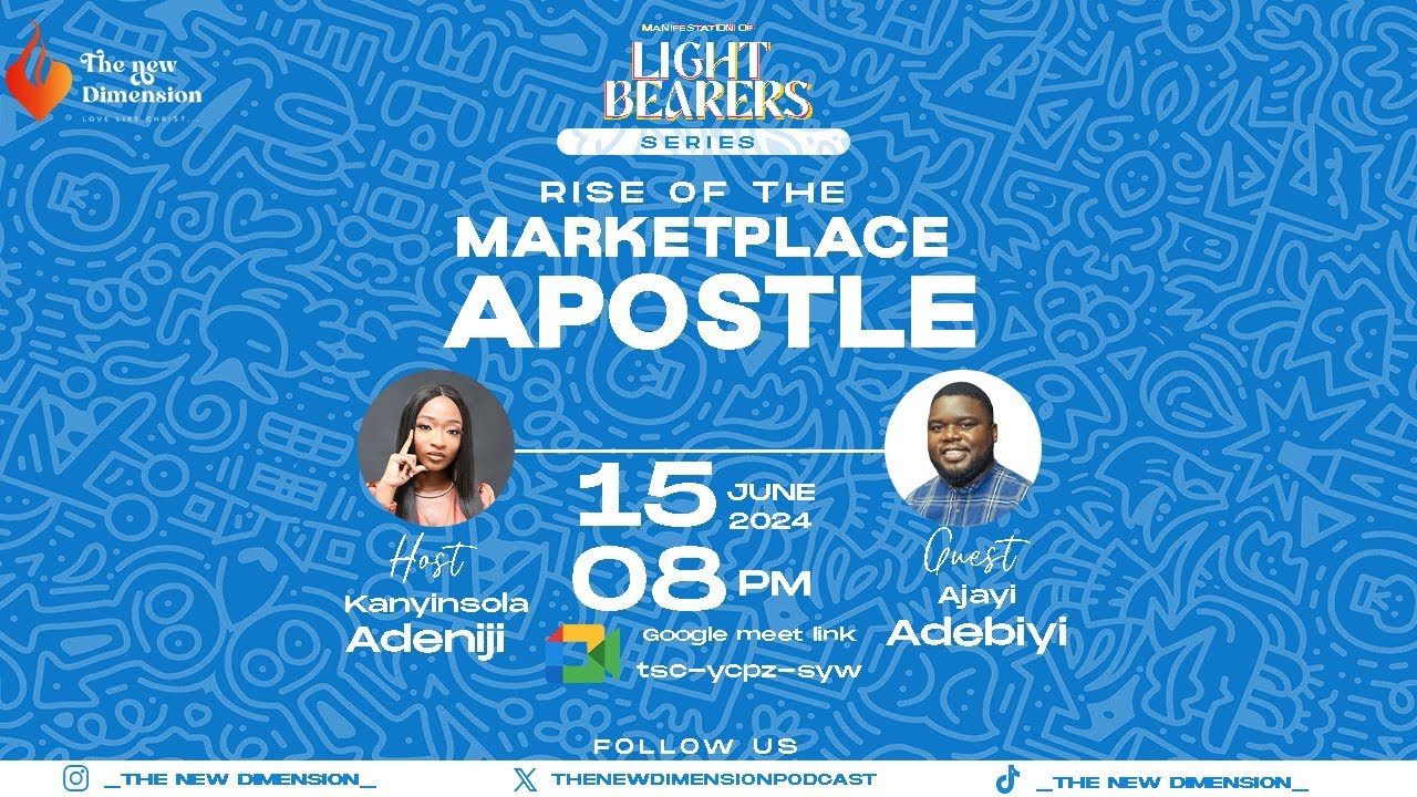 RISE OF THE MARKETPLACE APOSTLE by Adebiyi Ajayi