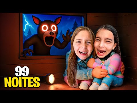 I TOOK MY SISTER TO 99 NIGHTS IN THE WOODS ON ROBLOX!! *And I regretted it