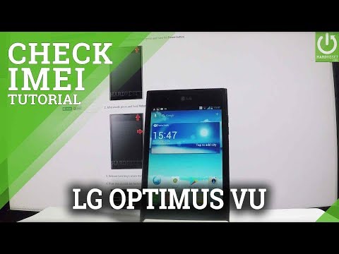 LG F100L Optimus Vu Read IMEI Number / Get IMEI Information