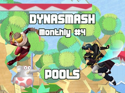 Dynasmash Monthly #4 - Pools - Super Smash Bros. Melee - ft. Noxxa, Kelvin, rembun & more