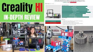 Creality HI In-Depth Review: Multi-Color 3D Printing, the Best All-Rounder Bed Slinger