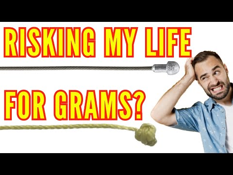 Ich wette mein Leben auf Dyneema-Bremsseile…