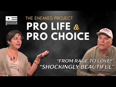 Pro-Lifer and Pro-Choicer Cry Together