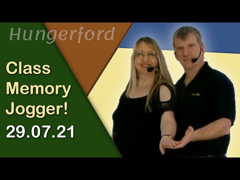 Hungerford 29th July 2021 - Modern Jive Dance Moves - Class Re-cap