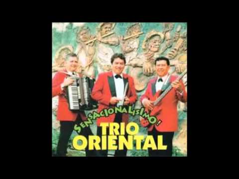 TRIO ORIENTAL VESTIDA DE GARZA BLANCA RICO VEGA SOSA