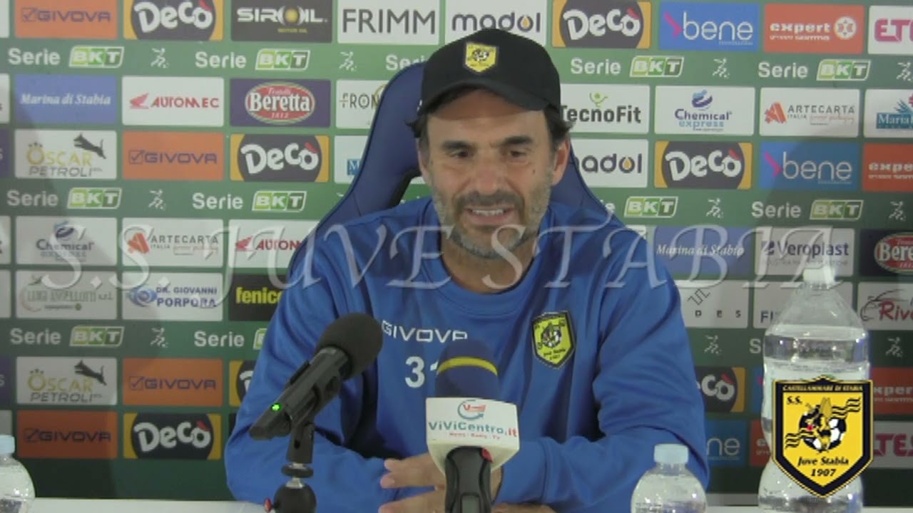 Conferenza Stampa Prepartita: Juve Stabia - Pisa GUIDO PAGLIUCA