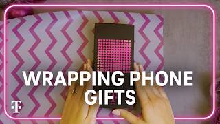 T-Mobile Wrap Gifts with Me: Festive Phone Edition!