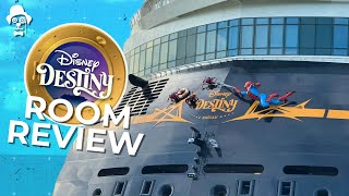 Disney Destiny Deluxe Family Oceanview Stateroom Review  - Room 6676 Disney Cruise Line