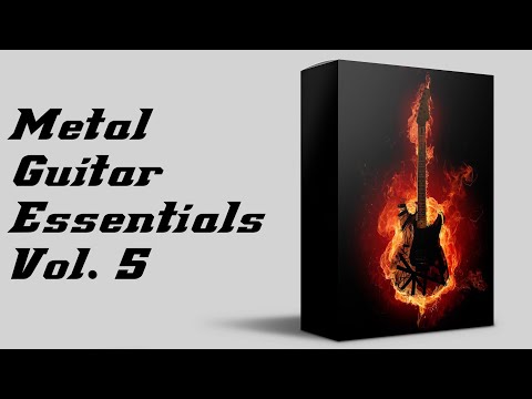 Metal Guitar Essentials Vol. 5 - Heavy Metal/Hardcore Guitar Sample Pack 2022