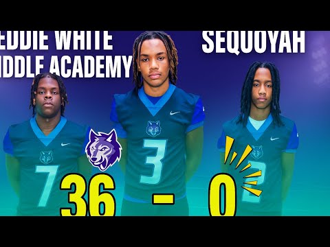 🔥 Eddie White Destroys Sequoyah 36-0 | Wolves Show No Mercy! 🏈🐺
