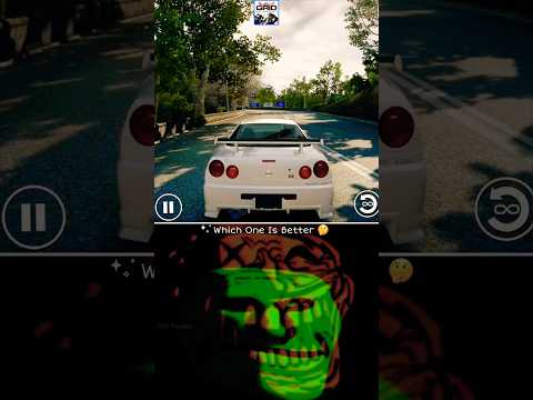 CarX Street vs Grid Autosport 🔥 Nissan Skyline R34 😳