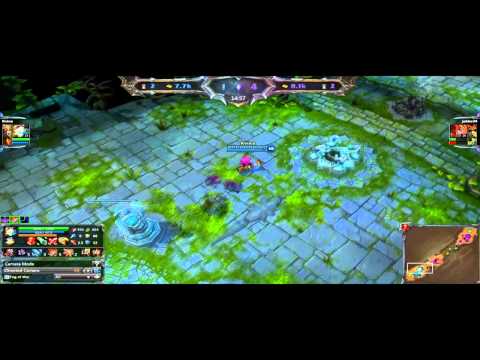 Qompis - Leauge of Legends Tristana vs Shyvana 1v1 #2