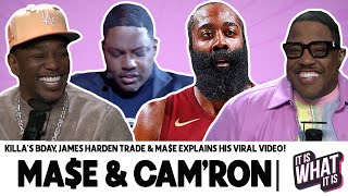 HAPPY BIRTHDAY CAM'RON, JAMES HARDEN TO THE CAVS &amp; MA$E EXPLAINS HIS VIRAL VIDEO DURING CHURCH!