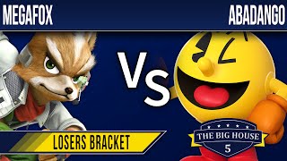 TBH5 Smash 4 - Megafox (Fox) vs Abadango (Pacman) - Losers Bracket