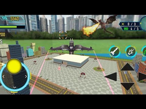 Drone Robot Car Transformation GamePlay#2