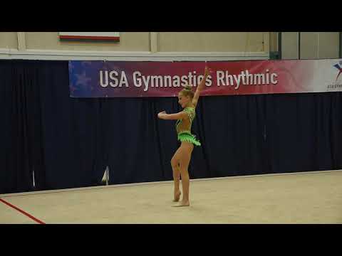 2019 Rhythmic J.O. Championships, Sophie Speath, Level 8, floor