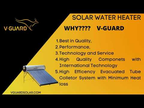 V guard solar water heater
