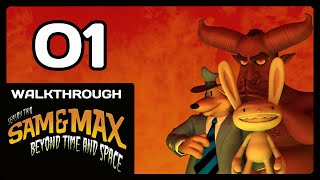 Sam &amp; Max Beyond Time and Space Gameplay Español - T2 - Episodio 1 - Estacion de Hielo Santa