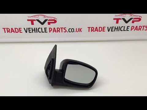 Fits Hyundai I10 2008-2011 Door Wing Mirror Electric Black Driver Side  video