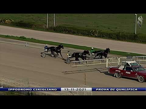 Aversa trotto 13 Novembre 2021 - 1° Qualifica