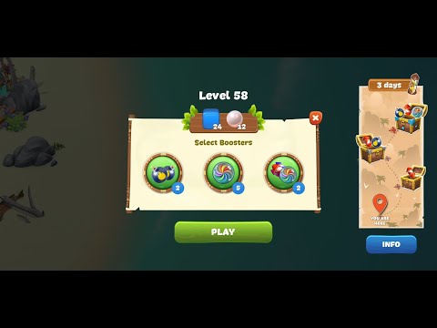 Lost Island Blast Adventure Level 58