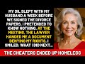 My Daughter In Law Slept With My Husband A Week Before We Signed The Divorce Papers I Pretended