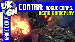 Contra: Rogue Corps. [Xbox One] Demo gameplay