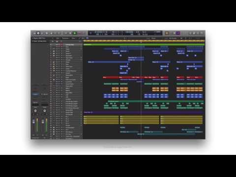Calvin Harris - Outside in Logic Pro X (Template Download and No Plugins Required)
