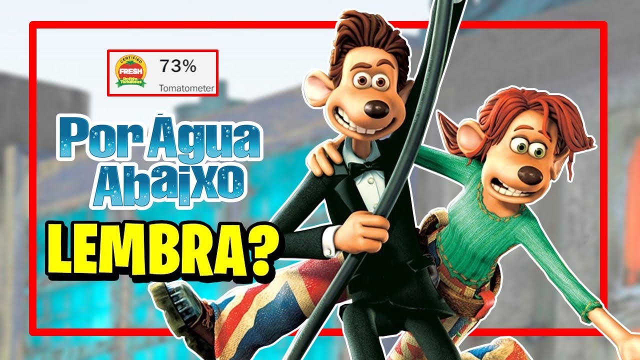 Lembra de Por Água Abaixo? Um Infeliz FRACASSO da DREAMWORKS.