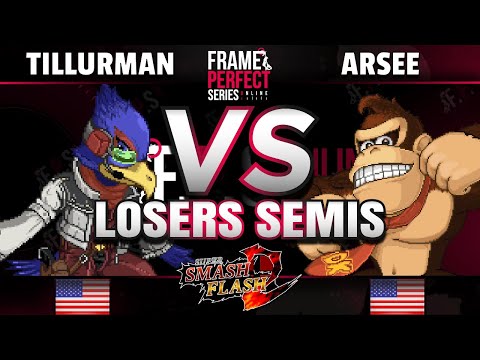 FPS6 Online - AFM | TillurMan (Falco) vs. Arsee (Donkey Kong) - SSF2 Losers Semifinal