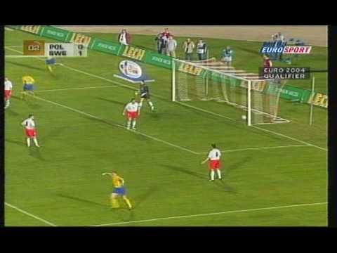Polska - Szwecja 0:1 Nillson EL. ME 2004