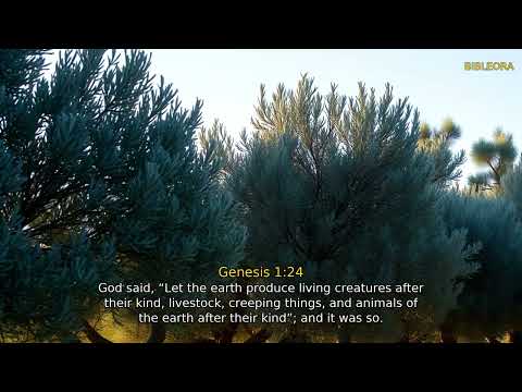 Genesis Chapter 1: The Creation of the World | Audio Bible | BIBLEORA