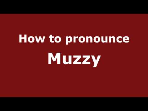 How to Pronounce Muzzy - PronounceNames.com
