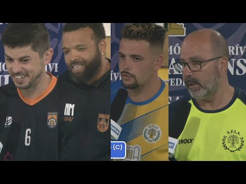 Entrevistas rápidas: SFIA 5x5 TORRE LARANJA - 1ª...