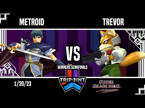 Tripoint Smash 176 - Winners Semifinals - metroid(Marth) Vs. Trevor(Fox)